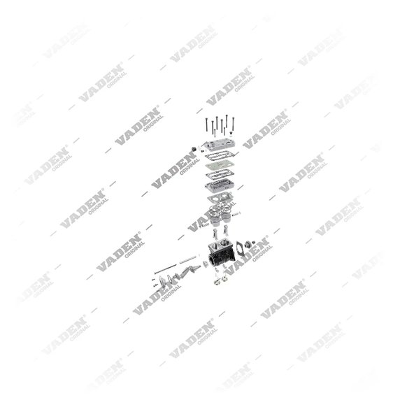 9) 9125101060,4761300215, A4761300215 MERCEDES BENZ AXOR 2 3235 K  Bicilíndrico, Compresor de aire, Vaden