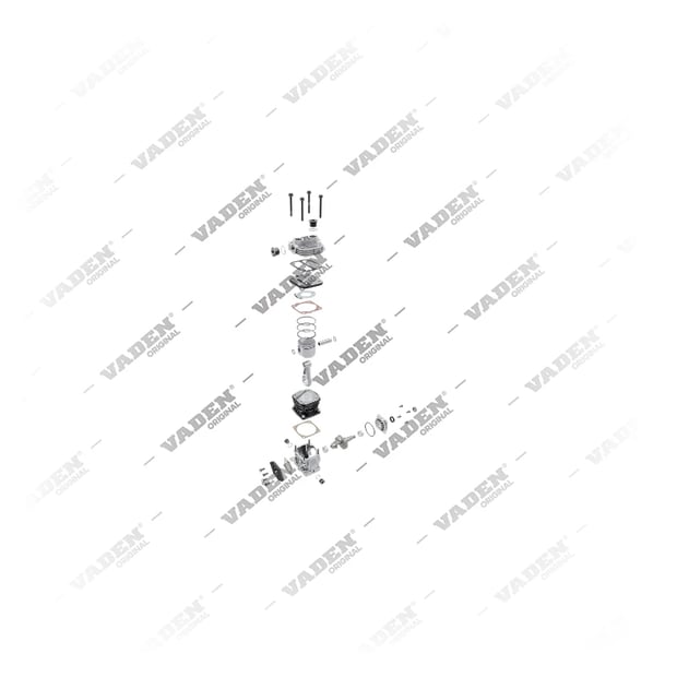 9) I75543,I75543ES,I97364,I97364AT,I97364ES,I97364X00,I97364X50,LP1573,5000612500, I75543ES KNORR-BREMSE Einzylinder, Luftkompressor, Vaden