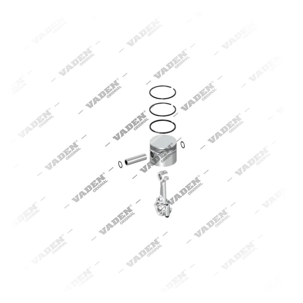 8000 750 002 Bielle & Piston, Kit de réparation du compresseur de frein à air