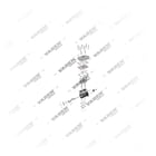 70330098SP1,85000199SP1,LP4992SP1, 1300 090 006 (7600 880 003, 1549425 con ingranaggio), Doppio cilindro, Compressore d'aria, Vaden