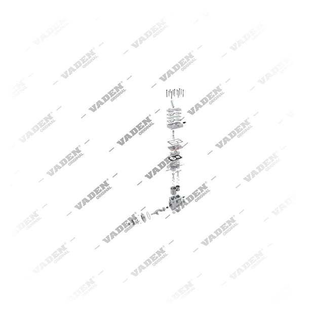 9) 4701302015,4701303715,LP490, A4701303715 MERCEDES BENZ TOURISMO O350 OM470 EURO6, Çift Silindirli, Kompresör, Vaden