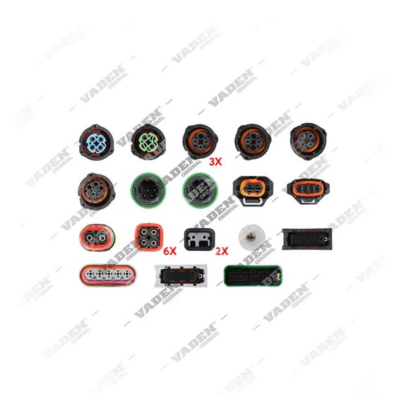 2) 22279230,7422279230, 0107090, Cablagem, Motor, Sistema Elétrico, Vaden