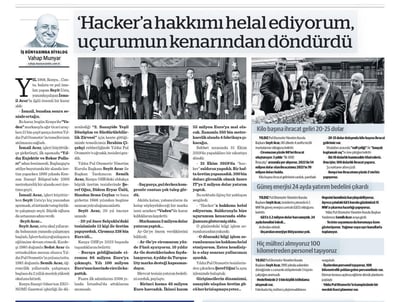 Hacker'a Hakkımı Helal Ediyorum, Uçurumun Kenarından Döndürdü