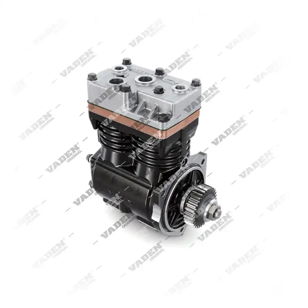 1700 010 007 (7600 750 007, 5010240933 avec engrenage) Double cylindre, Compresseur d'air