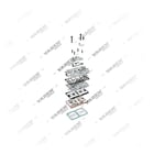 K100417N06S1,K100417N07S1,LS8902S1,7422147345S1, 17 13 50 Cabeçote, Kit reparo do compressor de freio a ar, Vaden