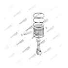, 8000950001, Biela & Pistón, Kits de reparación de compresores de frenos de aire, Compresor de freno de aire, Vaden