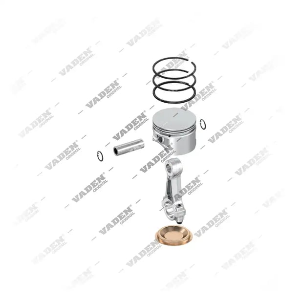 8000 850 001 Biela e Pistão, Kit reparo do compressor de freio a ar