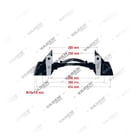 2379696,K004680, K004680 KNORR-BREMSE SN6 SN6.../ SN7.../ SK7...- 22.5", Bremssattel-Träger, Bremssattelträger, Vaden