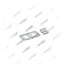 , 1100 015 200 Kit de válvulas, Kit reparo do compressor de freio a ar, Vaden