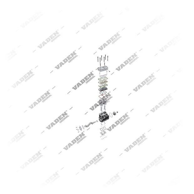 9) I86909000SP1,I86909AT000SP1,I86909ESSP1,I86909X00SP1,LP4812SP1,1599999SP1,5003217SP1, 1300 110 003 (7600 750 002, 470775, 478777 con ingranaggio), Doppio cilindro, Compressore d'aria, Vaden