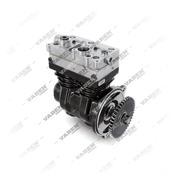 1300 260 003 (7600 850 008, 3161258, 7403161258 con ingranaggio) Doppio cilindro, Compressore d'aria