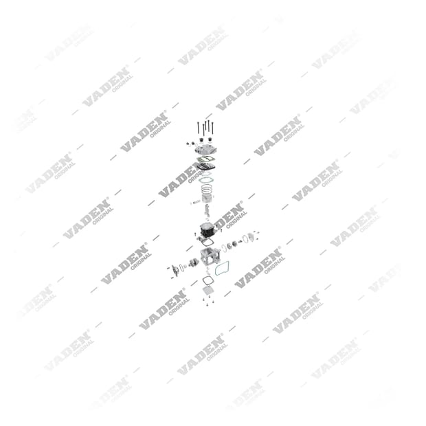 9) 51540007058, 1200 070 005 Mono Cylindre, Compresseur d'air, Vaden
