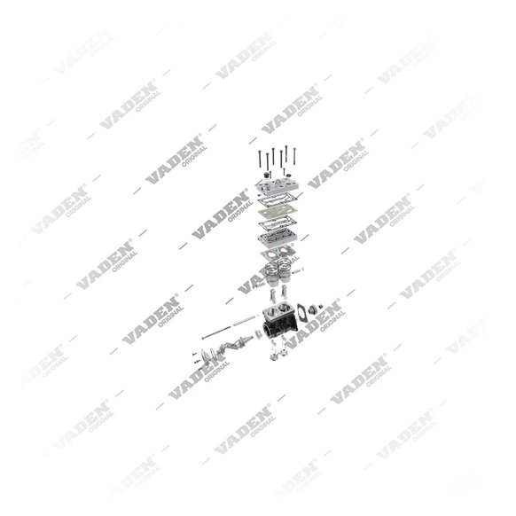 9) 4571305515,4571307215,4601300615,9125101050,9125102010, 4571305515 MERCEDES BENZ AXOR 2 3343 K  Bicilíndrico, Compresor de aire, Vaden