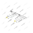 , 4016002 Kit de reparação, Suporte de almofada, Vaden