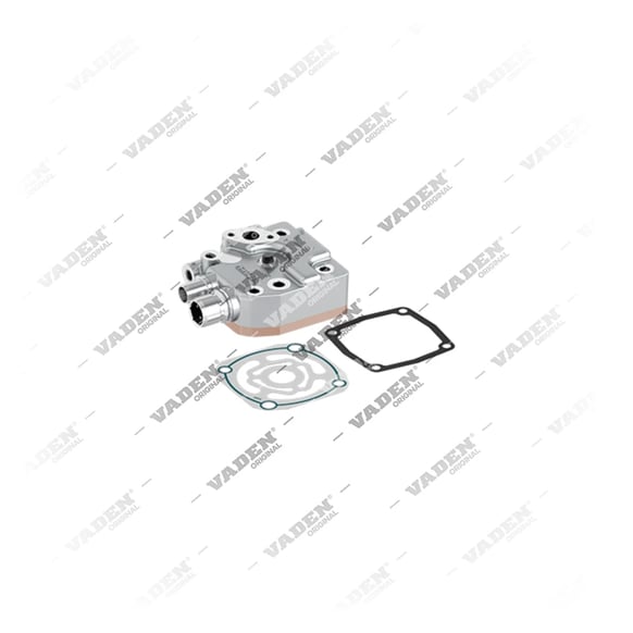 1) 5411303719, 5411303719 MERCEDES BENZ ACTROS MP2 / MP3 1850 Cylinder Head, Air Brake Compressor Repair Kits, Vaden